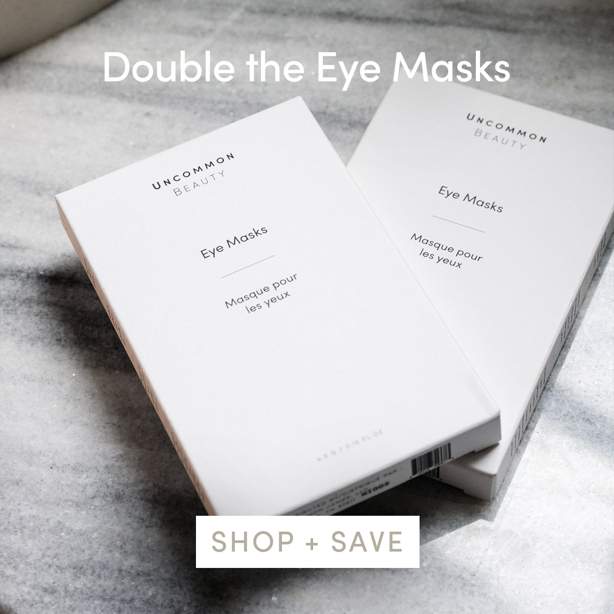 Double the Eye Masks | Shop + Save | Uncommon Beauty
