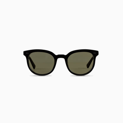 Round Wayfarer Sunglasses | Black | Product Image | Uncommon James Home