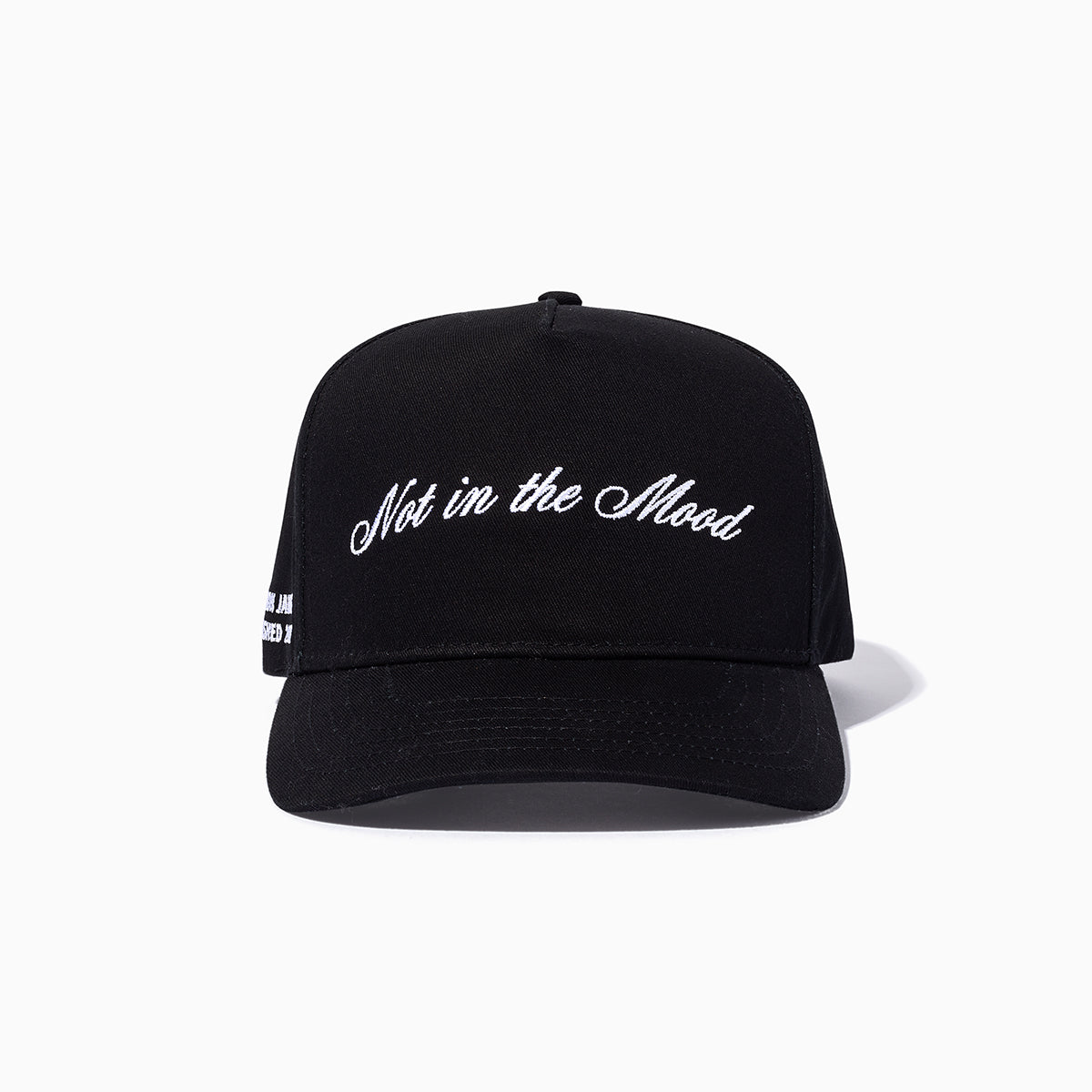 Not in the Mood Canvas Snapback Trucker Hat | Uncommon Lifestyle