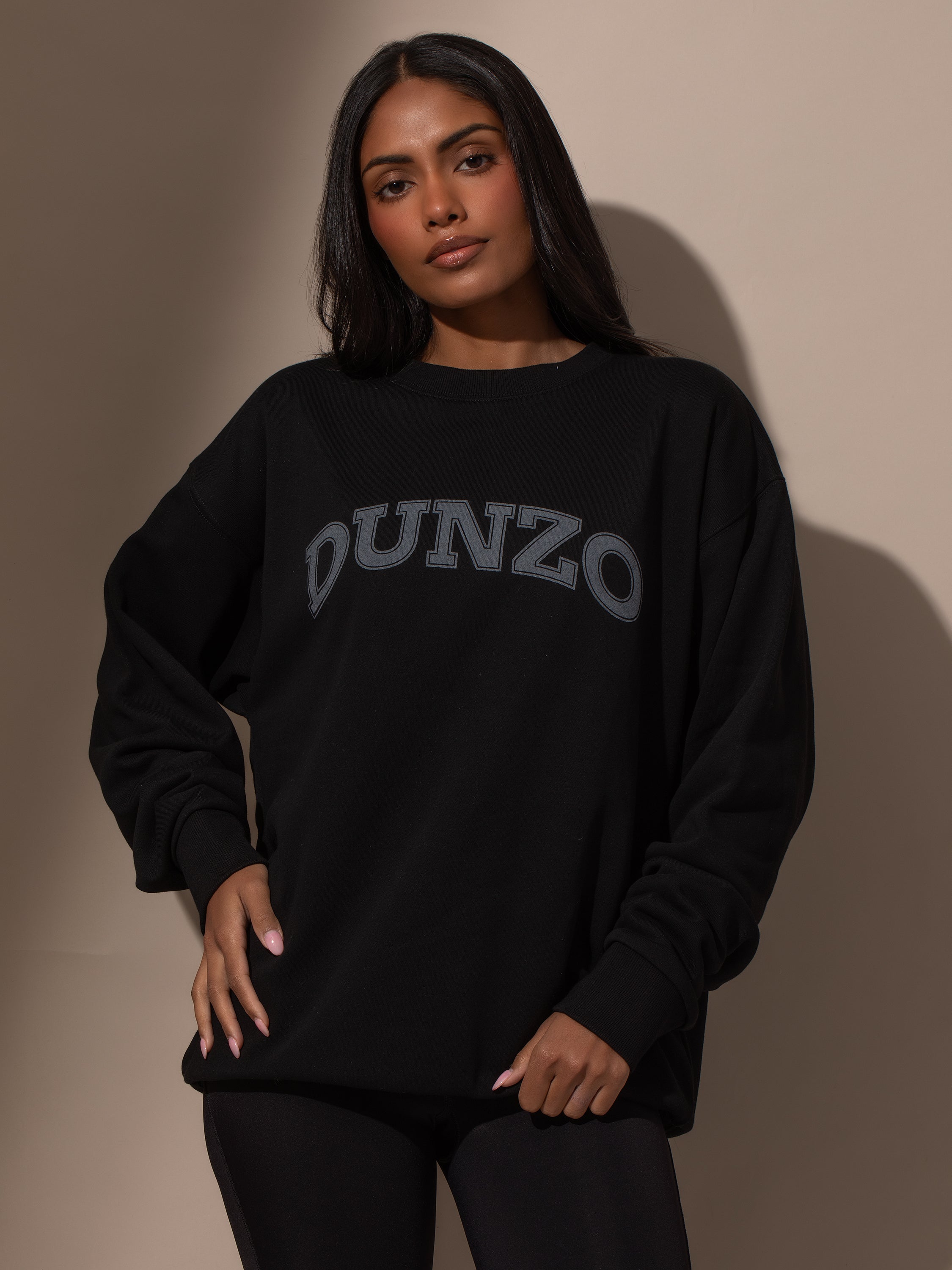 Black Dunzo Sweatshirt | Crewneck Sweatshirt | Uncommon Lifestyle
