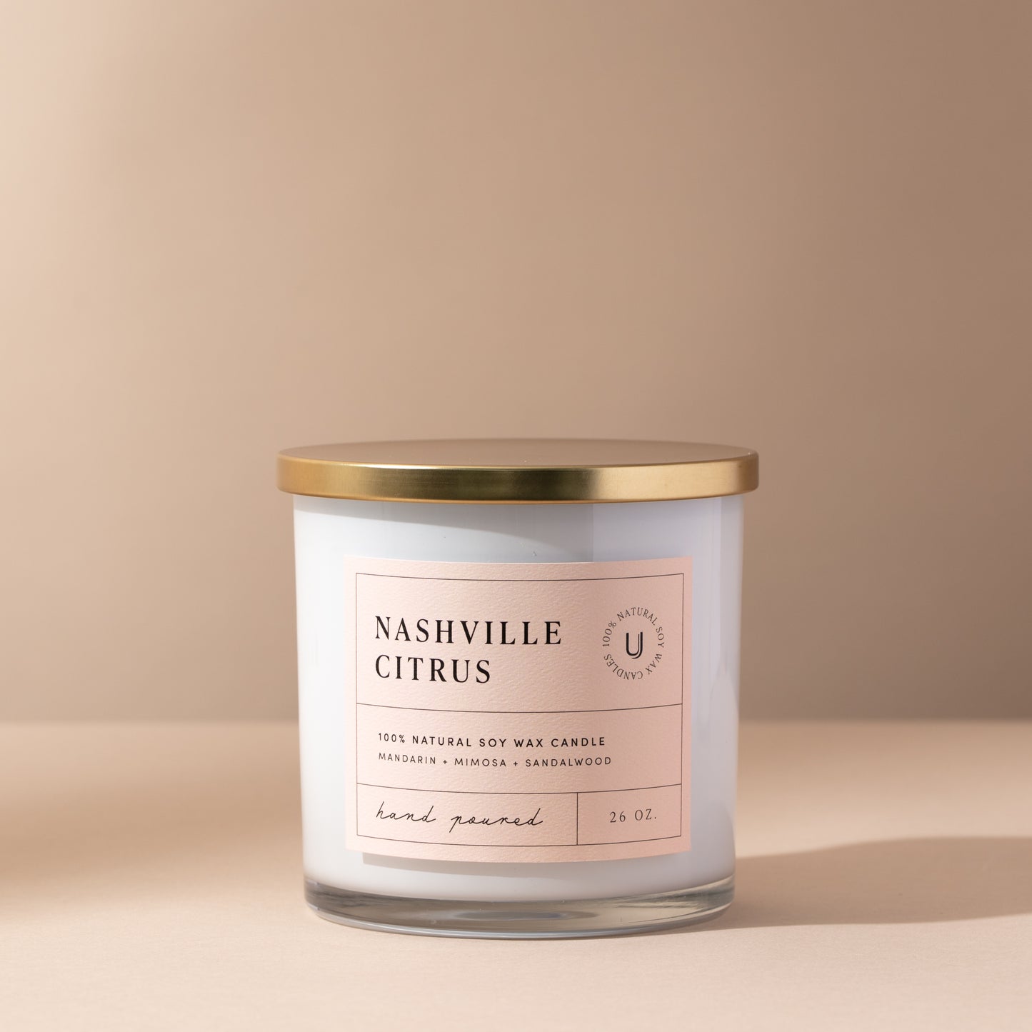 Nashville Citrus Candle | 26 OZ | Product Detail Image 4 | Uncommon James Home
