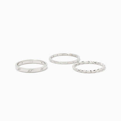 ["Triad Ring ", " Sterling Silver ", " Product Detail Image 2 ", " Uncommon James"]