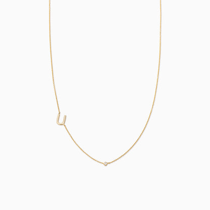 ["Personalized Touch Necklace ", " Gold U ", " Product Image ", " Uncommon James"]