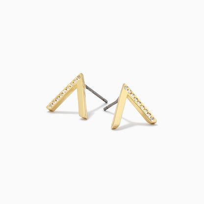 ["Little Stud 2.0 Earrings ", " Gold ", " Product Detail Image ", " Uncommon James"]
