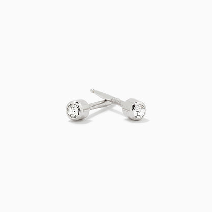 ["Simple Stud Earrings ", " Sterling Silver ", " Product Detail Image ", " Uncommon James"]