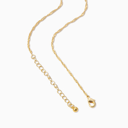 ["Palm Tree Pendant Necklace ", " Gold ", " Product Detail Image 2 ", " Uncommon James"]