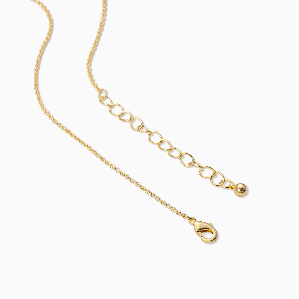 Adjustable Zipper Necklace | Gold | Product Detail Image 3 | Uncommon James
