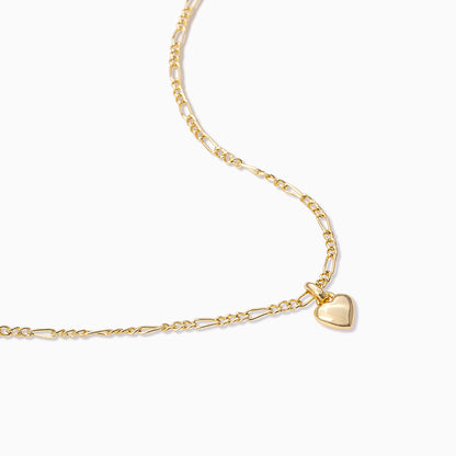 ["Mini Heart Necklace ", " Gold ", " Product Detail Image ", " Uncommon James"]