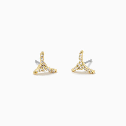 ["Fighter Stud Earrings ", " Gold ", " Product Detail Image ", " Uncommon James"]