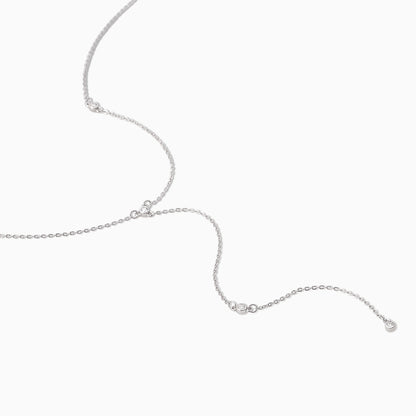 ["Icy Lariat Necklace ", " Silver ", " Product Detail Image ", " Uncommon James"]