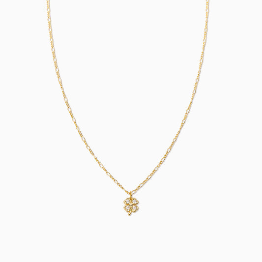 Four Leaf Clover Necklace | Gold | Product Image | Uncommon James
