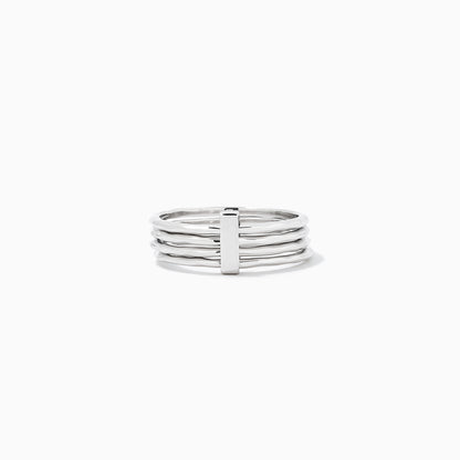 ["Bar None Layered Ring ", " Silver ", " Product Image ", " Uncommon James"]