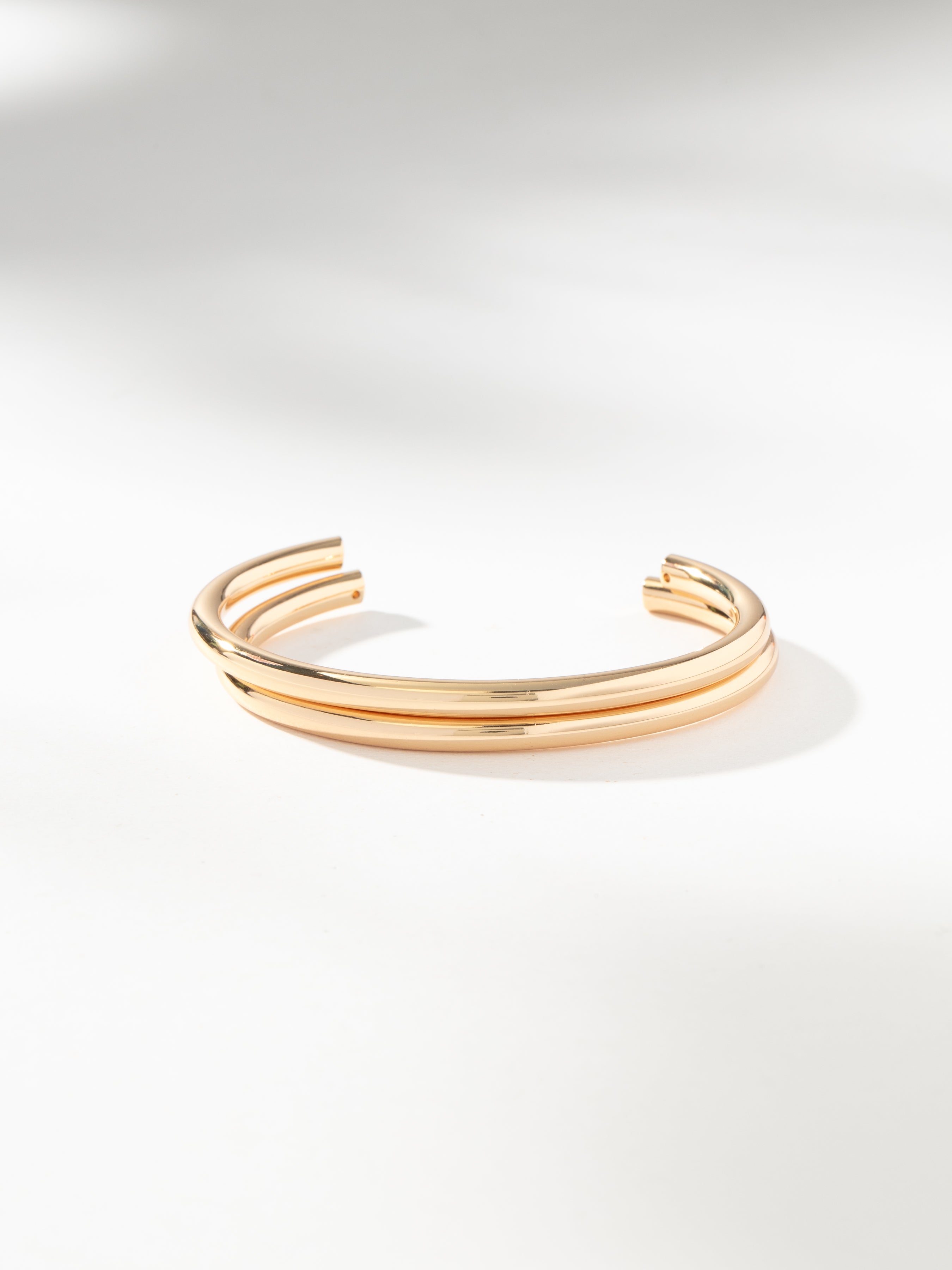 Forever Knot Cuff Bracelet in Gold