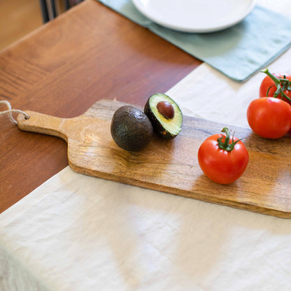 ["Wooden Chopping Board ", " Lifestyle Image ", " Uncommon James Home"]