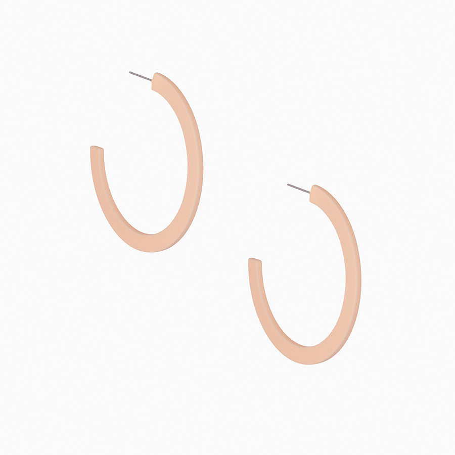 Uncommon James Women's Seeing Double Spiral Hoop Earrings