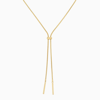 ["Thin Air Necklace ", " Gold ", " Product Detail Image ", " Uncommon James"]