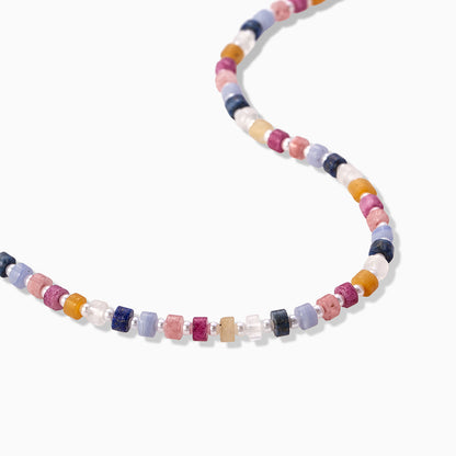 ["Colored Bead Necklace ", " Gold ", " Product Detail Image ", " Uncommon James"]