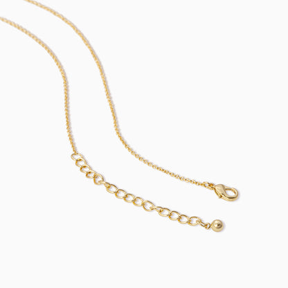 ["Soft Touch Lariat Necklace ", " Gold ", " Product Detail Image 2 ", " Uncommon James"]