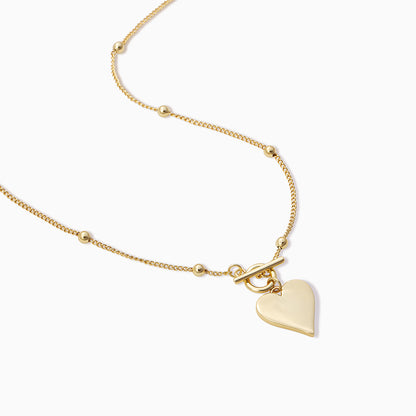 ["Touch of Love Necklace ", " Gold ", " Product Detail Image ", " Uncommon James"]
