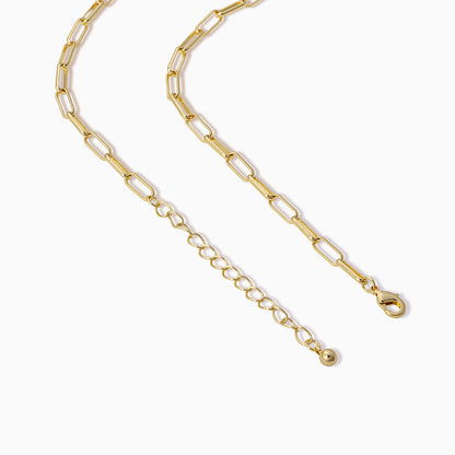 ["Enamel Heart Necklace ", " Gold White ", " Product Detail Image 2 ", " Uncommon James"]