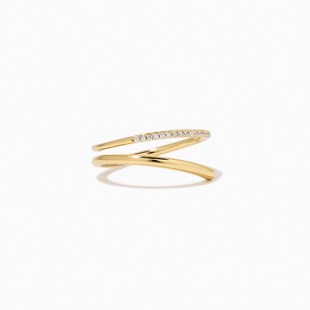 Mixed Metal Chunky Bold Ring in Size 5 - Gold and Silver | Women's Jewelry by Uncommon James