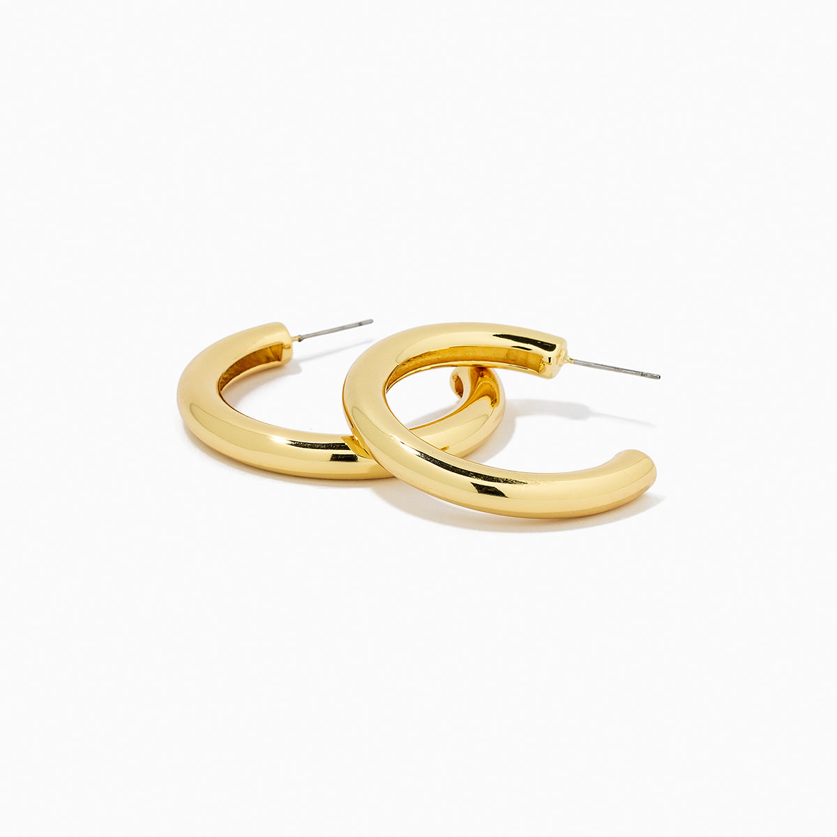 Leading Role Tube Hoops | Gold | Product Detail Image | Uncommon James