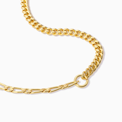 ["Breadwinner Chain Necklace ", " Gold ", " Product Detail Image ", " Uncommon James"]