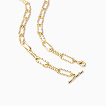 ["Excessive Chain Lariat Necklace ", " Gold ", " Product Detail Image 2 ", " Uncommon James"]