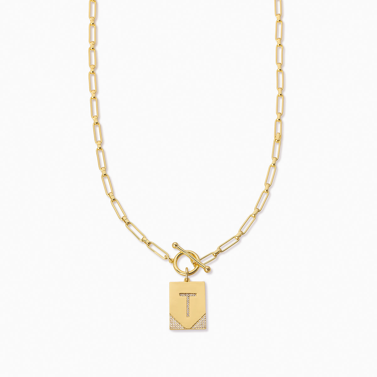 Leave Your Mark Chain Necklace | Gold  T | Product Image | Uncommon James