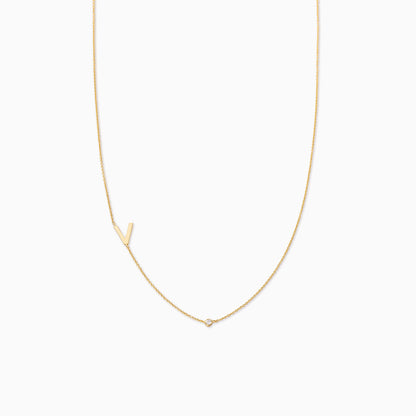 ["Personalized Touch Necklace ", " Gold V ", " Product Image ", " Uncommon James"]
