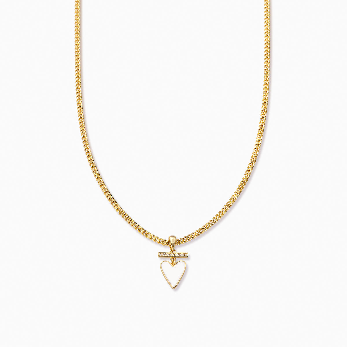 Pure Heart Necklace | Gold | Product Image | Uncommon James