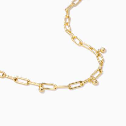 ["Step Up Chain Necklace ", " Gold ", " Product Detail Image ", " Uncommon James"]