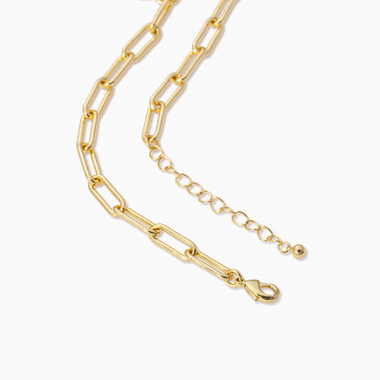 ["Step Up Chain Necklace ", " Gold ", " Product Detail Image 2 ", " Uncommon James"]