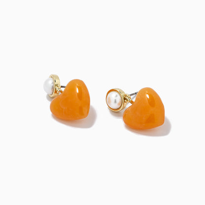 ["Candy Heart Earrings ", " Gold ", " Product Detail Image ", " Uncommon James"]