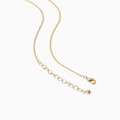 ["Amour Lariat Necklace ", " Gold ", " Product Detail Image ", " Uncommon James"]