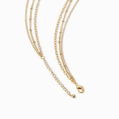 Flower Pendant Necklace | Gold | Product Detail Image 2 | Uncommon James