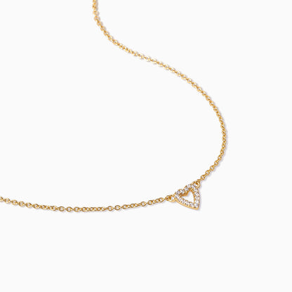 Open Heart Necklace | Gold | Product Detail Image | Uncommon James