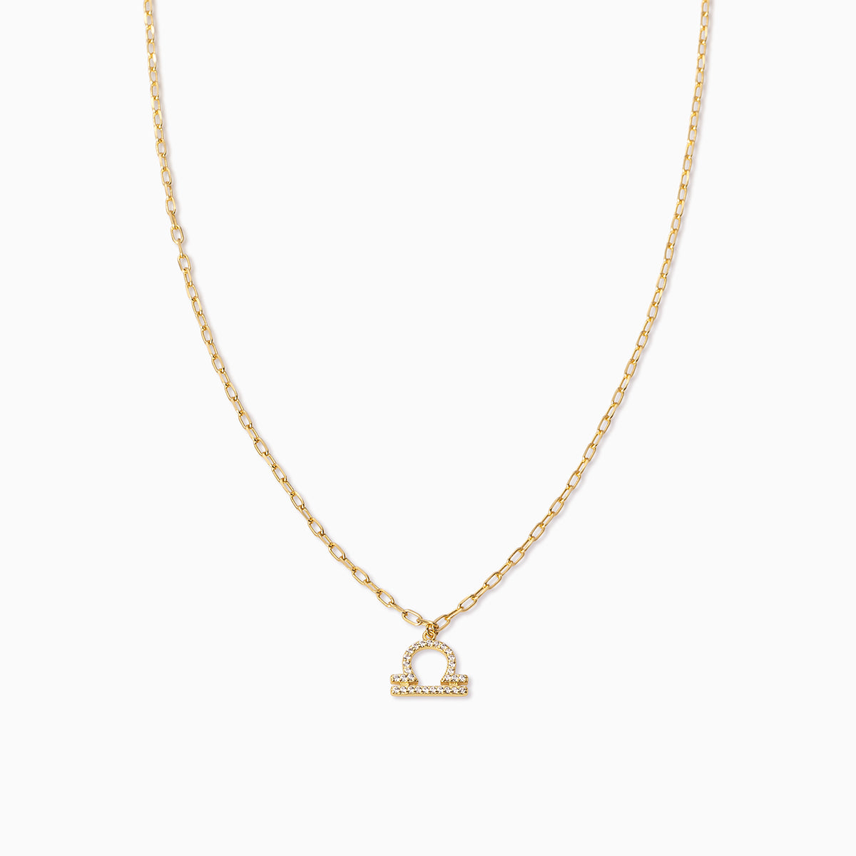Zodiac Icon Chain Necklace | Gold Libra | Product Image | Uncommon James