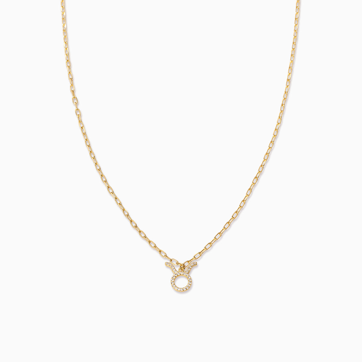 Zodiac Icon Chain Necklace | Gold Taurus | Product Image | Uncommon James