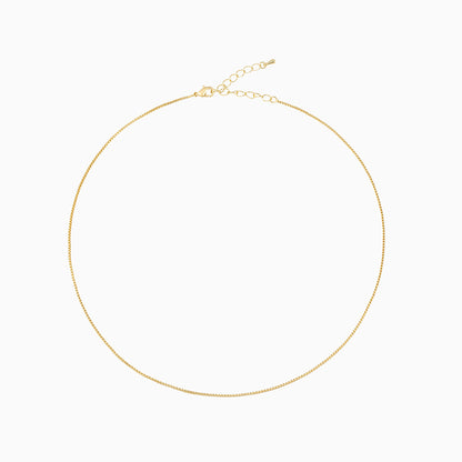 Box Chain Necklace | Gold | Product Image | Uncommon James