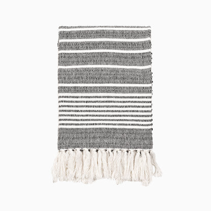 ["Black and White Throw Blanket ", " Product Image ", " Uncommon James Home"]