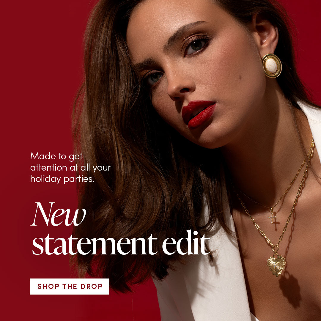 Made to get attention at all your holiday parties. New statement edit - SHOP THE DROP