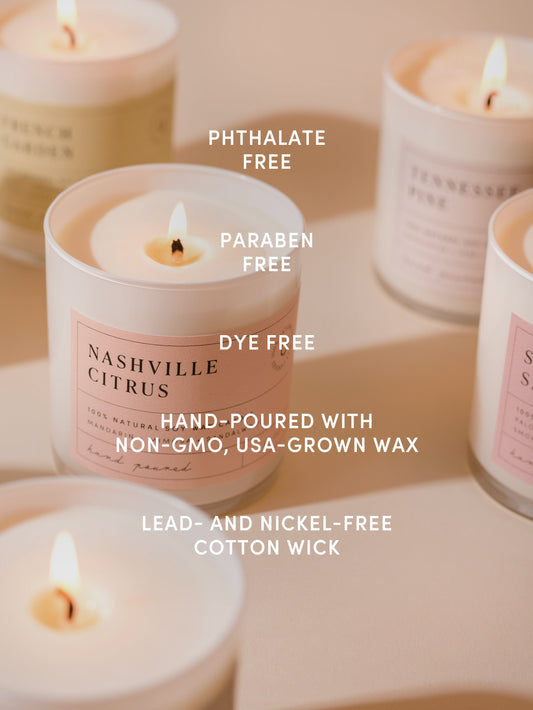 Candle | 4 OZ  10 OZ  16 OZ  26 OZ  48 OZ | Group Image | Uncommon Lifestyle