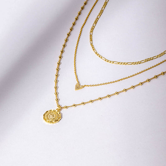 Atocha Love Necklace Set | Gold | Product Image | Uncommon James