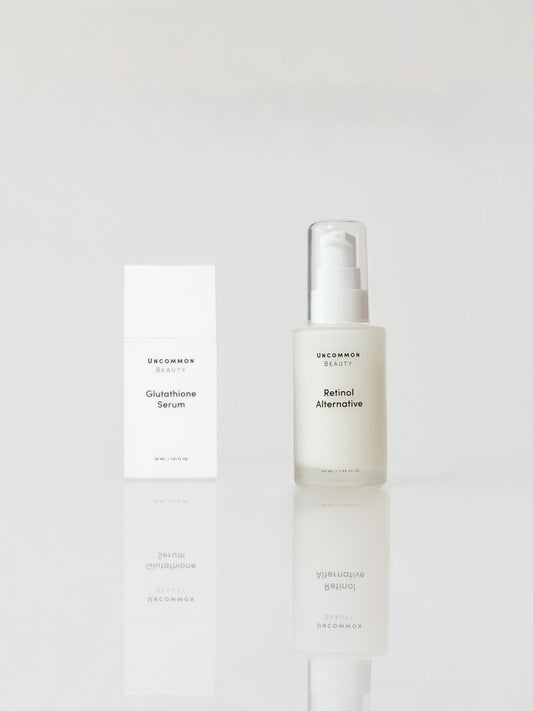 Anti-Aging Skincare Essentials Duo | Product Image | Uncommon Beauty
