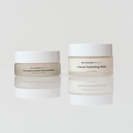 Exfoliate and Hydrate Duo | Product Image | Uncommon Beauty
