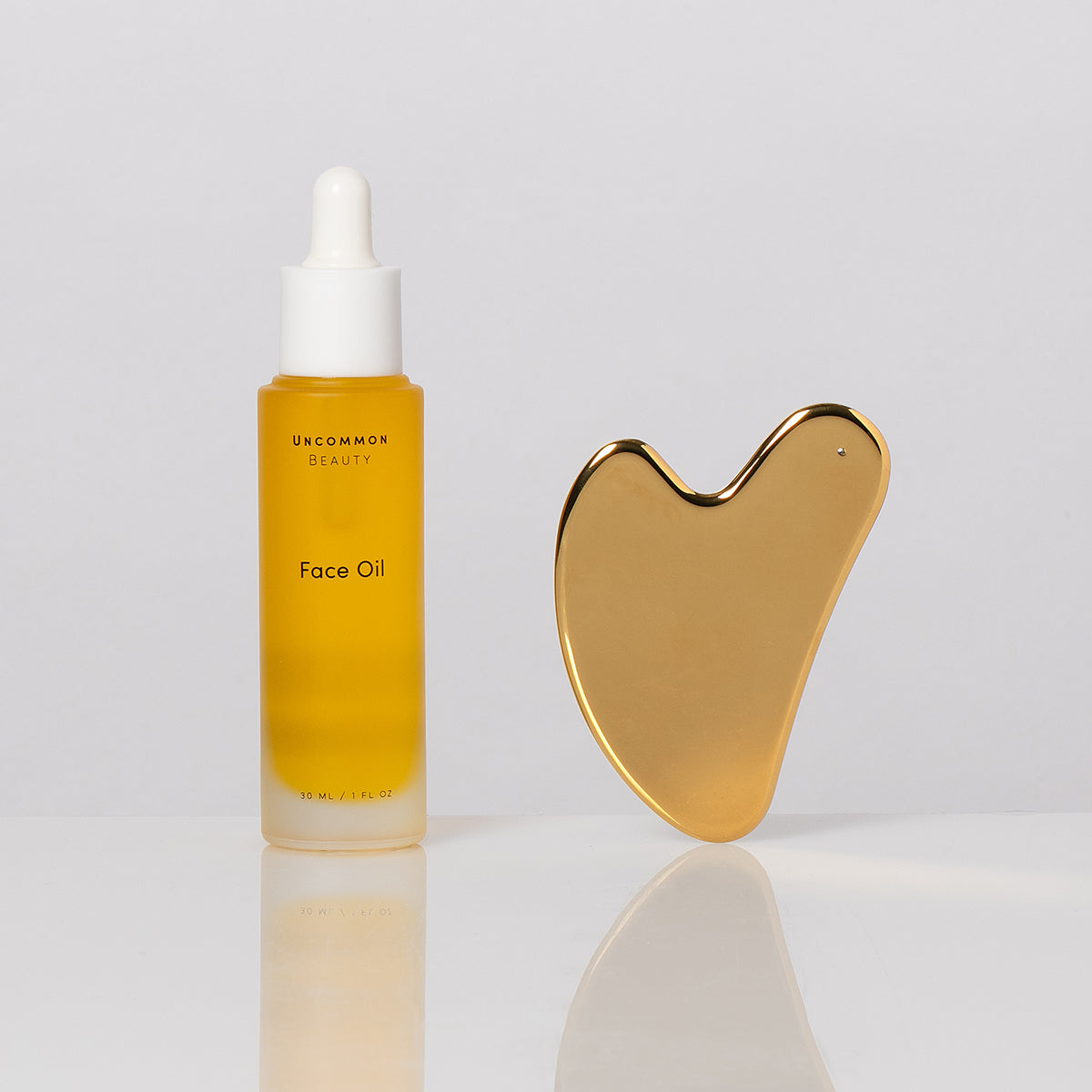 Face Oil and Gua Sha Duo | Product Image | Uncommon Beauty