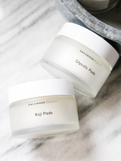 ["Glycolic and Koji Duo ", " Product Image ", " Uncommon Beauty"]