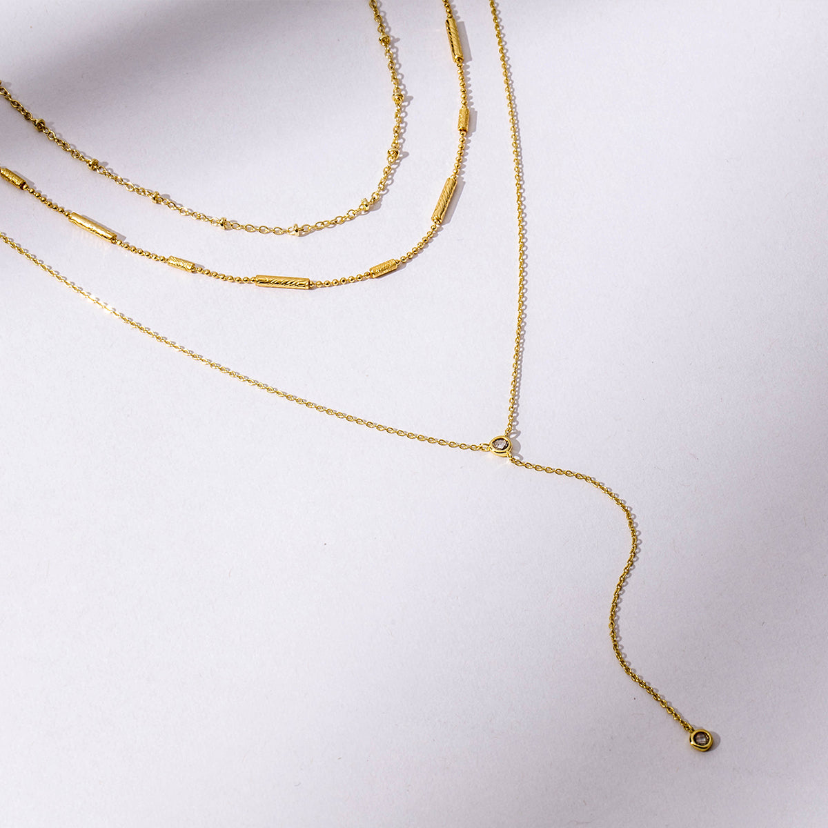 Dainty Dreams Necklace Set | Gold | Product Image | Uncommon James