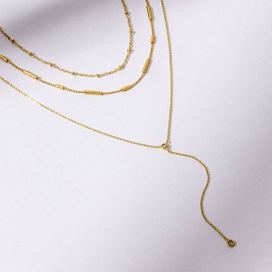 Dainty Dreams Necklace Set | Gold | Product Image | Uncommon James